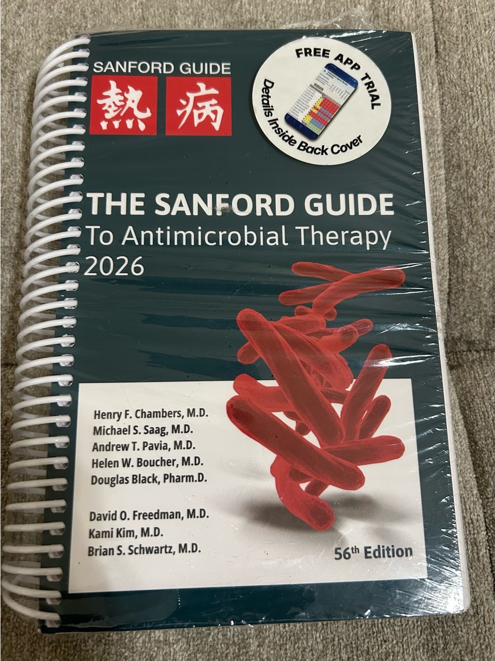 The Sanford Guide To Antimicrobial Therapy 2026 56th Edition